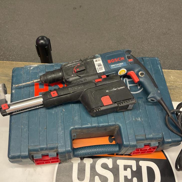 Bosch GBH 2-23 REA - Boorhamer incl Koffer, Doe-het-zelf en Verbouw, Gereedschap | Boormachines, Zo goed als nieuw
