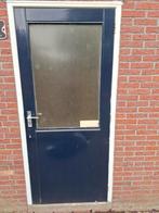 Gebruikte Buitendeur met plexiglas 87x201, Ophalen, Gebruikt, 80 tot 100 cm, Buitendeur