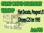 Camper Ducato / Peugeot j5 onderdelen groot/klein VEEL!, Caravans en Kamperen, Gebruikt
