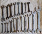 19 stuks Diverse dubbele steeksleutels nr. 6-27, Auto diversen, Autogereedschap, Ophalen, Gebruikt