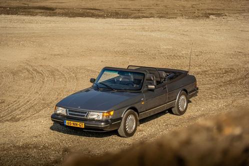 Saab 900 2.1 I 16 Cabrio U9 1992 Grijs, Auto's, Saab, Bedrijf, Saab 900, ABS, Airbags, Airconditioning, Alarm, Centrale vergrendeling