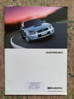 Folder brochure Subaru Impreza 2002 Nederlands Nieuw, Nieuw, Ophalen of Verzenden, Overige merken, Subaru