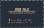Oud ijzer ophaalservice, Doe-het-zelf en Verbouw, Metalen, Ophalen of Verzenden, Gebruikt, IJzer