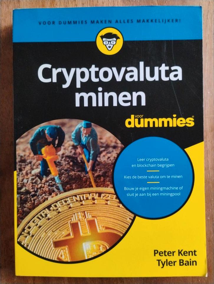 Cryptovaluta minen voor Dummies - Nieuw!, Boeken, Economie, Management en Marketing, Zo goed als nieuw, Geld en Beleggen, Ophalen of Verzenden