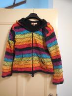 Vrolijk alternatieve/Boho/Ibiza jas draagmt M lange puntmuts, Maat 38/40 (M), Overige kleuren, Ophalen of Verzenden, Gedragen