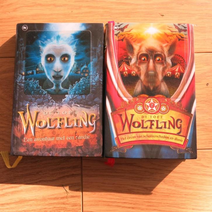 Complete set Wolfling 1 + 2 (hc), Boeken, Fantasy, Zo goed als nieuw, Ophalen of Verzenden