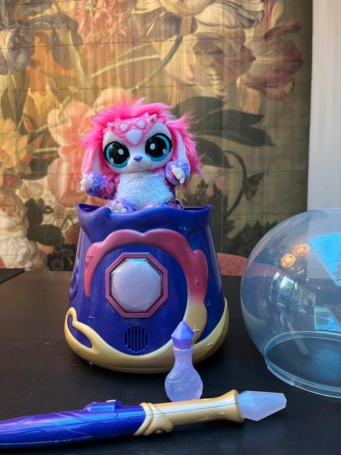 Moose Toys Magic Mixies Crystal Ball roze, Kinderen en Baby's, Speelgoed | Overig, Zo goed als nieuw, Jongen of Meisje, Ophalen of Verzenden