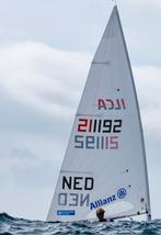 ILCA 7 zeil, Watersport en Boten, Ophalen of Verzenden, Zo goed als nieuw, Grootzeil, Minder dan 15 m²