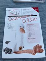 Haakpatroonboekje ooievaar Ollie, Ophalen of Verzenden, Nieuw, Haken, Patroon of Boek