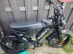 Ouxsi fatbike v8 met gashendel, Ophalen