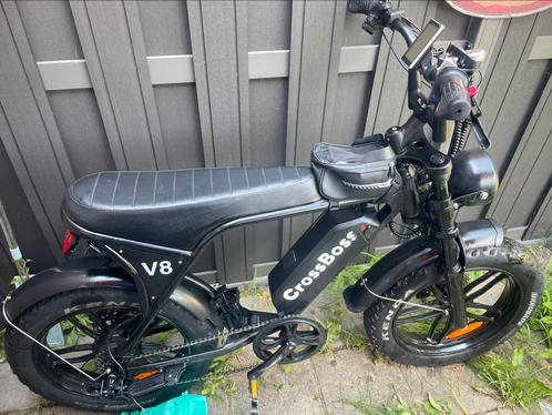Ouxsi fatbike v8 met gashendel, Fietsen en Brommers, Elektrische fietsen, Ophalen