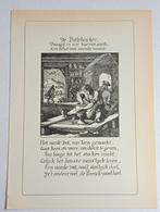 Oude Prent: De Pottebacker Jan Luyken De Pottenbakker, Antiek en Kunst, Kunst | Etsen en Gravures, Ophalen of Verzenden