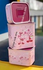 Tupperware CLICKPLUS Mickey Mouse Blokbussen Roze Set -20€, Ophalen of Verzenden, Nieuw