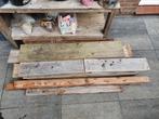 Gratis gebruikt douglas hout, Tuin en Terras, Palen, Balken en Planken, Ophalen, Gebruikt, Minder dan 180 cm, Planken