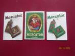Lucifer Etiketten Sigaren 3 Stuks Mecator, Verzamelen, Ophalen of Verzenden, Gebruikt, Luciferdoosjes of -merken