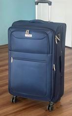 TravelZ Softspinner TSA kofferset 3 delig blauw, 60 tot 70 cm, Overige materialen, Nieuw, Ophalen of Verzenden