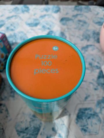 Puzzel 5+, 100 stukjes in mooie koker beschikbaar voor biedingen