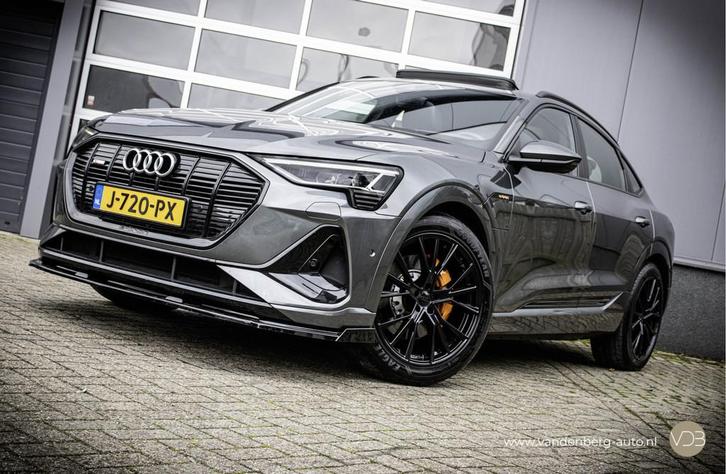 Audi e-tron Sportback 50 Quattro 3x S-Line SFEERVERLICHTING, Auto's, Audi, Bedrijf, Te koop, e-tron, 4x4, ABS, Achteruitrijcamera