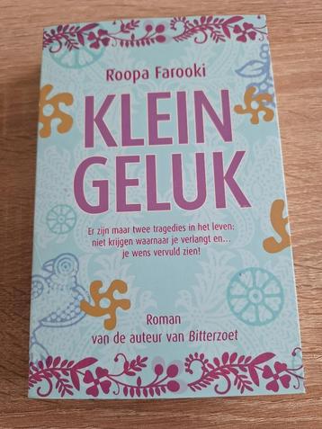 Klein geluk van Roopa Farooki beschikbaar voor biedingen