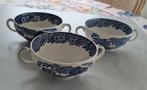 3 Mooie soepkommen - Enoch Wedgwood Tunstall / Woodland, Antiek en Kunst, Antiek | Servies los, Ophalen of Verzenden