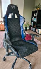 Game burostoel - in goede staat, Huis en Inrichting, Bureaustoelen, Ophalen, Gebruikt, Zwart, Gaming bureaustoel