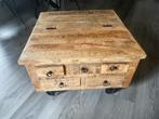 Houten Kist / Salontafel, Huis en Inrichting, Woonaccessoires | Kisten, Ophalen, Gebruikt, 50 tot 100 cm, Minder dan 50 cm