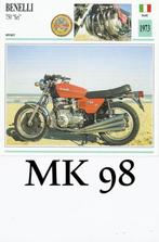Mk98 motorkaart benelli 750 sei, Ophalen of Verzenden, Zo goed als nieuw, Motoren