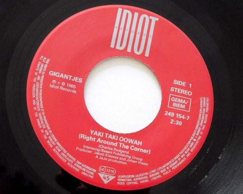 YAKI TAKI OOWAH Gigantjes ROCKNROLL POP HIT NL, Cd's en Dvd's, Vinyl Singles, Single, Pop, 7 inch, Verzenden