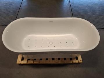 Xenz Friso 180x80x60 vrijstaand bad glans wit met whirlpool beschikbaar voor biedingen