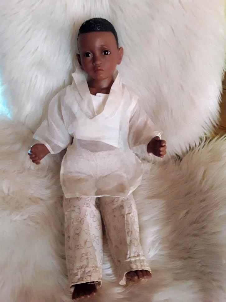 Prachtige Gotz pop Prince, Verzamelen, Poppen, Zo goed als nieuw, Pop, Ophalen of Verzenden