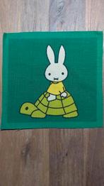Set van 8 retro Nijntje knutsellapjes (groen), Nieuw, Ophalen of Verzenden, 30 tot 120 cm, Katoen