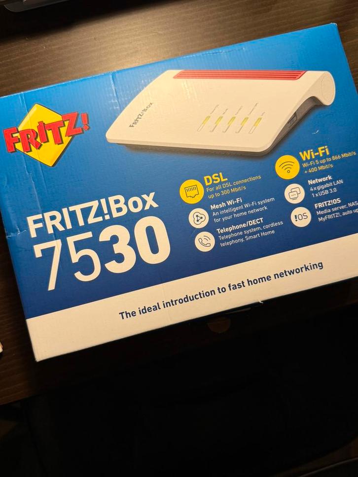 FRITZ! FRITZ!Box 7530 in nieuwe staat, Computers en Software, Netwerk switches, Nieuw, Ophalen of Verzenden