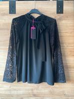 Nieuwe zwarte blouse met kant xl €39,95, Ophalen of Verzenden, Nieuw, Maat 42/44 (L), Zwart