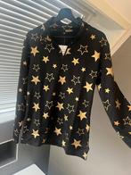 Prachtige ski pully zwart met gouden sterren - Nieuw! Maat L, Kleding | Dames, Wintersportkleding, Ophalen of Verzenden, Nieuw