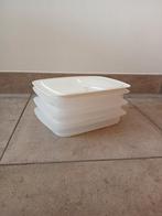 Tupperware vleeswarendoos, kaasdoos, ventismart, stapel 3, Ophalen of Verzenden, Zo goed als nieuw, Wit, Overige typen
