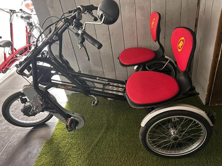 fun2go Van Raam duofiets en garantie, Fietsen en Brommers, Fietsen | Driewielfietsen, Zo goed als nieuw, Ophalen