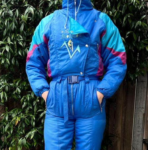 Vintage Retro Skipak XS/S, Kleding | Dames, Wintersportkleding, Gedragen, Pak, Maat 34 (XS) of kleiner, Ophalen of Verzenden