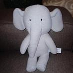 Hema grijs gebreide olifanten knuffel., Ophalen of Verzenden, Zo goed als nieuw, Olifant