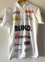 Wit fietsshirt korte mouwen. Maat M, Nieuw, Ophalen of Verzenden, Bovenkleding, Heren