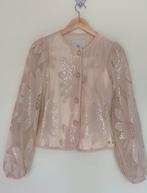 Nukus jasje afgewerkt met pailletten maat S, Kleding | Dames, Jasjes, Kostuums en Pakken, Beige, Nieuw, Ophalen of Verzenden, Jasje