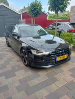 Audi A6 3.0 TDI 230KW Avant Quat S-tr 2014 Zwart, Auto's, Audi, Automaat, Zwart, Leder en Stof, Zwart