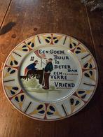 oude spreukbord chris van der hoef, Antiek en Kunst, Ophalen of Verzenden