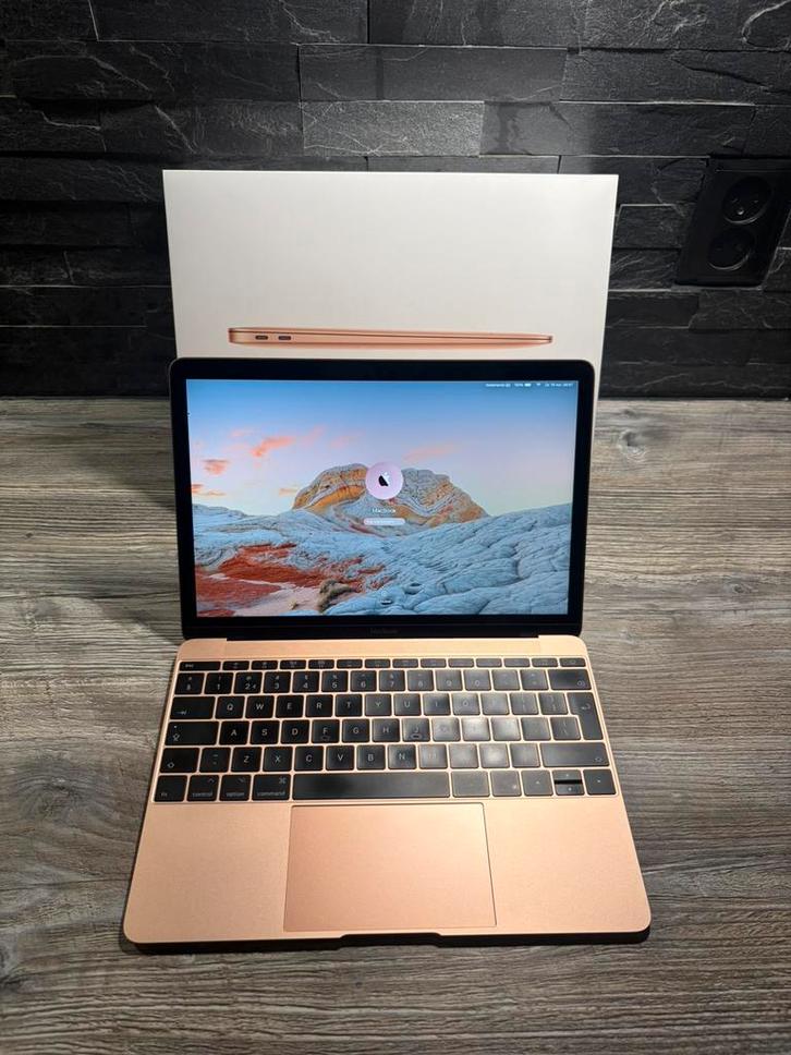 Apple MacBook 12” 2017, i7, 16gb, 500gb, 27 cycli als nieuw!, Computers en Software, Apple Macbooks, Zo goed als nieuw, MacBook