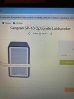 Luidspreker Sangean SP 40, Ophalen of Verzenden, Zo goed als nieuw, Minder dan 60 watt, Overige merken