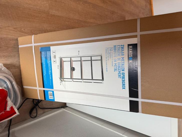 Brand New Metal Storage Shelf – HANDSON, Huis en Inrichting, Kasten | Stellingkasten, Nieuw, Ophalen of Verzenden