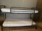 Metalen stapelbed Leenbakker, Huis en Inrichting, Ophalen, 90 cm, 160 tot 180 cm, Tweepersoons