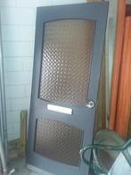 2 hardhouten voordeuren, € 15,00 per stuk, Ophalen, Gebruikt, 80 tot 100 cm, Buitendeur