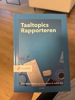 Taaltopics Rapporteren, 6e druk, Ophalen of Verzenden, Gamma, Gelezen, HBO