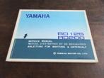Yamaha RD125 RD200 werkplaatshandboek manual handleiding, Motoren, Ophalen of Verzenden, Yamaha