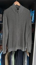 Hugo Boss Merino Wol Vest - Slim Fit - XXL, Ophalen of Verzenden, Zo goed als nieuw, Overige maten, Grijs